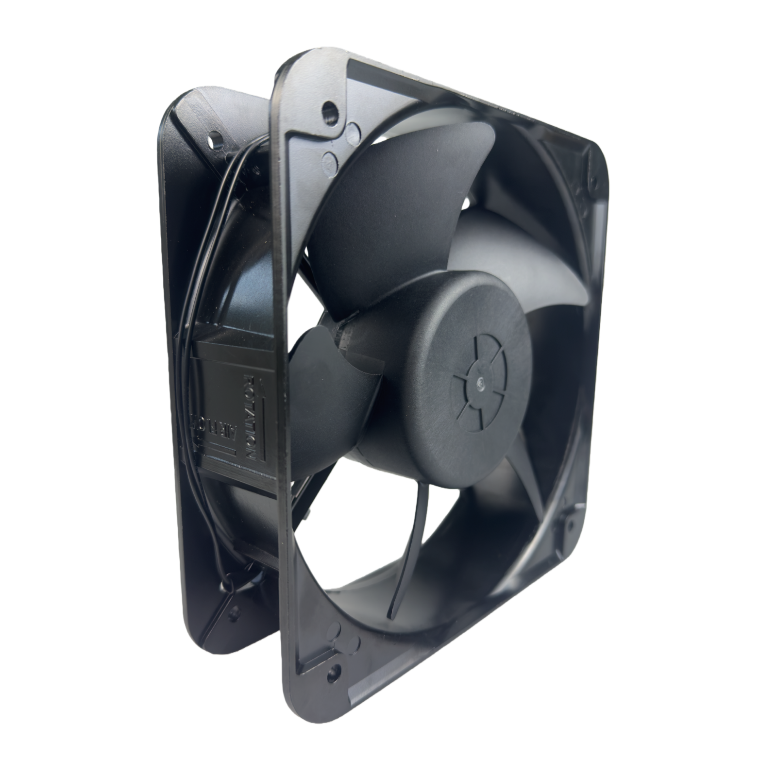 SXDOOL 200mm EC Cooling Fan - 200x200x60mm Dual Ball Bearing, AC 220V, 3200 RPM, 640 CFM High Airflow for Industrial Cabinet, Server Rack & Power Equipment Cooling | Energy-Efficient Source Factory