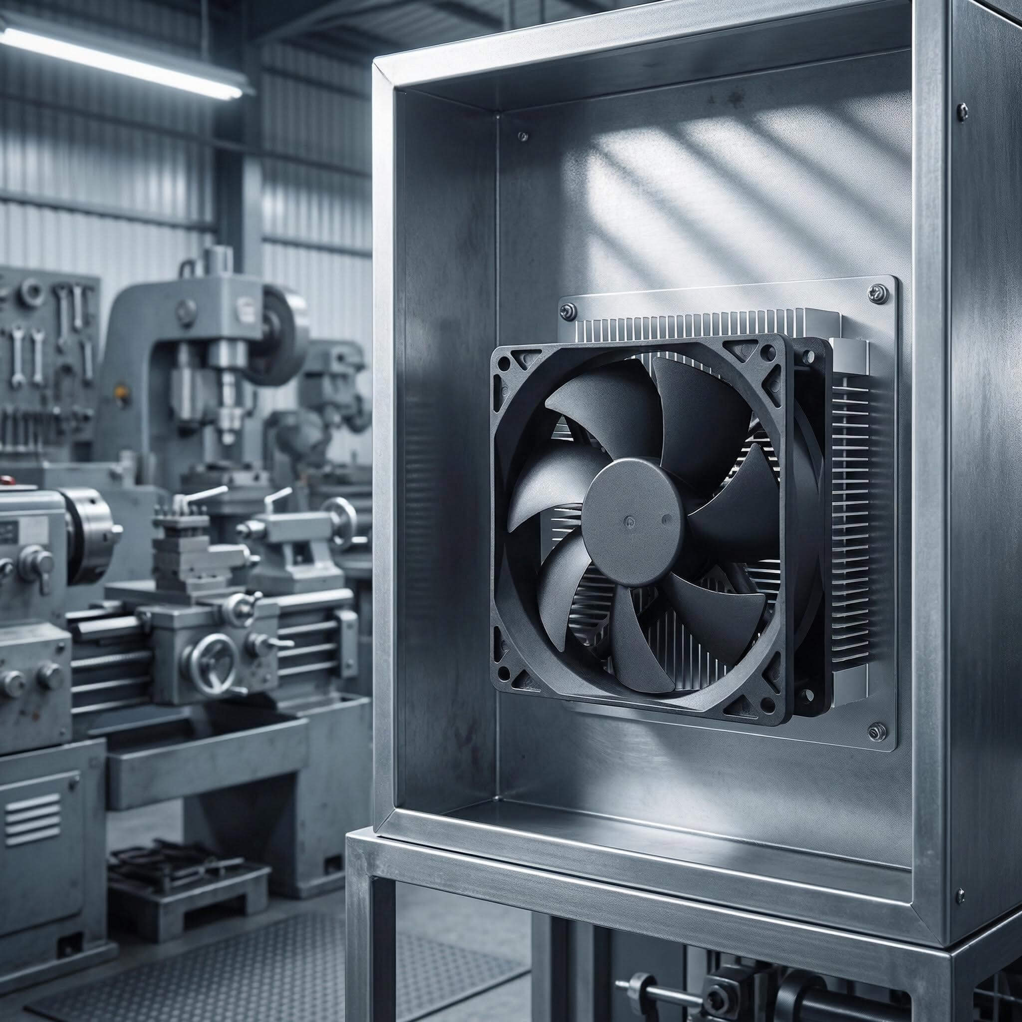 SXDOOL 92mm DC Fan, 92x92x25mm 0.30A 3000RPM 59.6CFM, High Static Pressure Dual Ball Bearing Cooling Fan for Workstation & Industrial Equipment