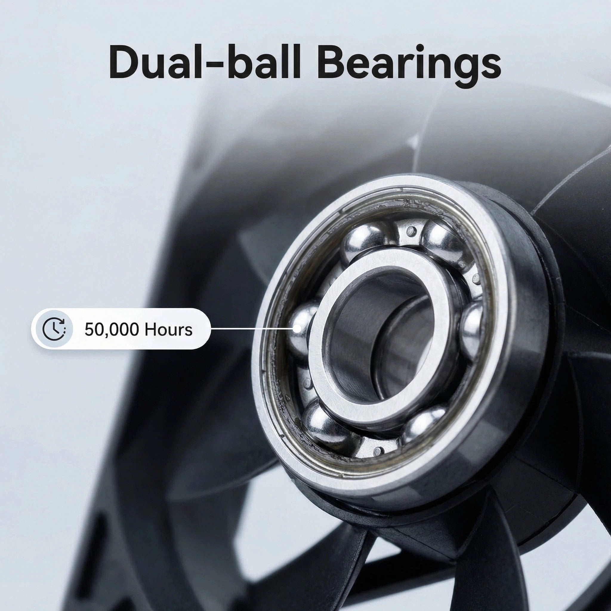 92mm EC Motor Cooling Fan - 92x92x38mm Dual Ball Bearing, AC 115V/230V, 3200 RPM, 68.5 CFM for Server Cabinet & Industrial Chassis Cooling | Source Factory