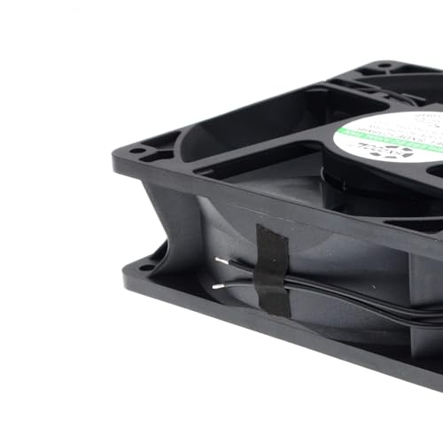 SXDOOL 120mm EC Cooling Fan - 120x120x38mm Dual Ball Bearing, AC 90-270V, 3000 RPM, 126 CFM High Airflow for Server Cabinet, Industrial Chassis & Powerful Ventilation | Source Factory