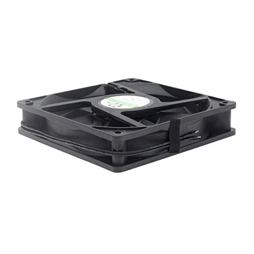 120mm EC Cooling Fan - 120x120x25mm Dual Ball Bearing, AC 90-270V, 2800 RPM, 100.2 CFM for Server Cabinet, Chassis, Industrial Case Cooling | Source Factory