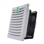 SXDOOL #803 White 150x150mm Enclosure Filter Fan Kit, 115V/230V - Enclosure Filter Fan Kit by SXDOOL
