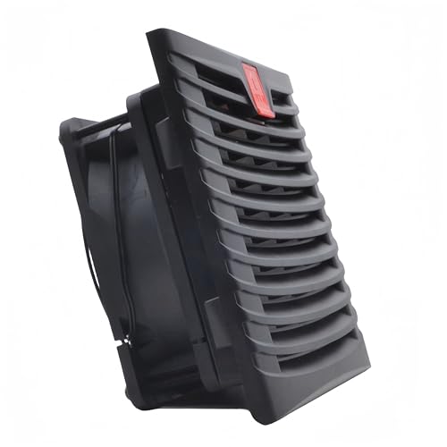 SXDOOL #803 Black 150x150mm Enclosure Filter Fan Kit, 115V/230V