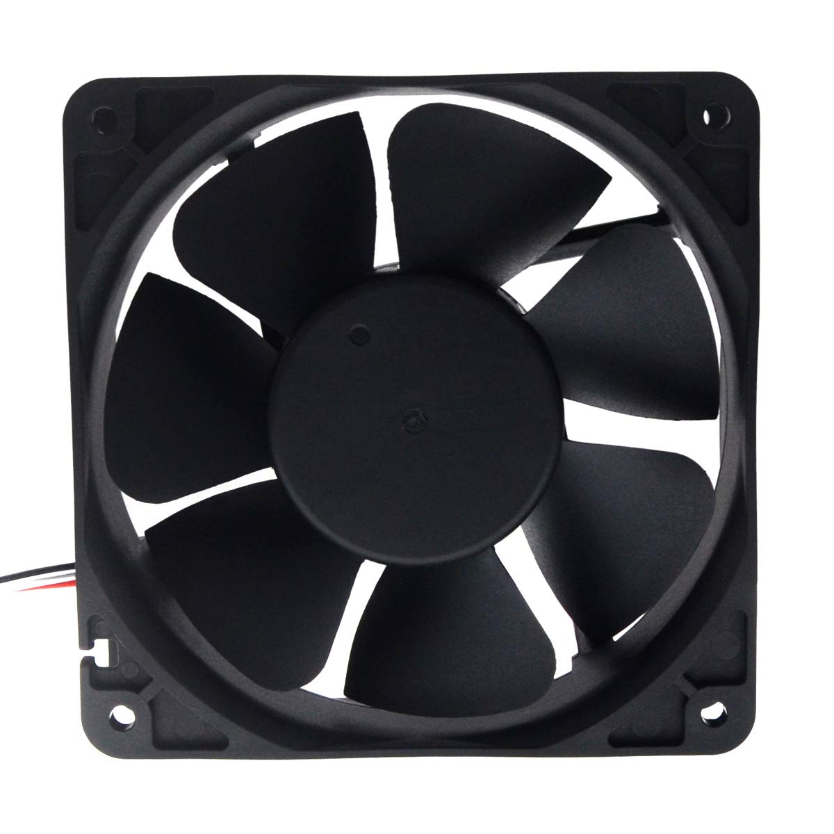 SXDOOL 120×120×38mm DC 12V High Airflow Cooling Fan — 3000RPM, 118CFM, Dual Ball Bearing, 3-Pin