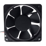 Ventilador de refrigeración de alto flujo de aire SXDOOL de 120 × 120 × 38 mm, 12 V CC, 3000 RPM, 118 CFM, doble rodamiento de bolas, 3 pines - DC Axial Fan by SXDOOL