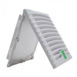 SXDOOL #803 White 150x150mm Enclosure Filter Fan Kit, 115V/230V - Enclosure Filter Fan Kit by SXDOOL