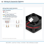 40x40x20mm 40mm 4020 DC Cooling Fan Series | 5V 12V 24V | Dual Ball Bearing - DC Axial Fan by SXDOOL