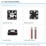 40x40x10mm 40mm 4010 DC Cooling Fan Series | 5V 12V 24V | Dual Ball Bearing - DC Axial Fan by SXDOOL