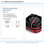 20x20x10mm 20mm 2010 DC Cooling Fan Series | 5V 12V | Dual Ball Bearing - DC Axial Fan by SXDOOL