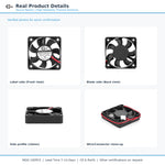 50x50x10mm 50mm 5010 DC Cooling Fan Series | 5V 12V 24V | Dual Ball Bearing - DC Axial Fan by SXDOOL