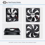 120x120x25mm 120mm 12025 DC Cooling Fan Series | 5V 12V 24V 48V | Dual Ball Bearing - DC Axial Fan by SXDOOL