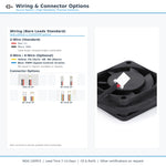 40x40x15mm 40mm 4015 DC Cooling Fan Series | 5V 12V 24V | Dual Ball Bearing - DC Axial Fan by SXDOOL