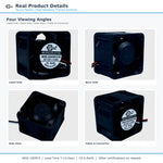 40x40x28mm 40mm 4028 DC Cooling Fan Series | 5V 12V 24V 48V | Dual Ball Bearing - DC Axial Fan by SXDOOL