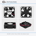 35x35x10mm 35mm 3510 DC Cooling Fan Series | 5V 12V 24V | Dual Ball Bearing - DC Axial Fan by SXDOOL