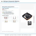 80x80x15mm 80mm 8015 DC Cooling Fan Series | 12V 24V 48V | Dual Ball Bearing - DC Axial Fan by SXDOOL