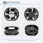 172x150x51mm 172mm 17251 DC Cooling Fan Series | 12V 24V 48V 60V | Dual Ball Bearing - DC Axial Fan by SXDOOL