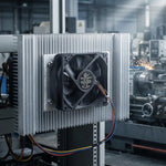 Ventilador de CC de alta velocidad SXDOOL de 120 mm, 12025, 12 V, 0,80 A, 4400 RPM, 143,1 CFM, con rodamiento de bolas doble, 4 pines, PWM, para CPU de servidor.  - DC Axial Fan by SXDOOL