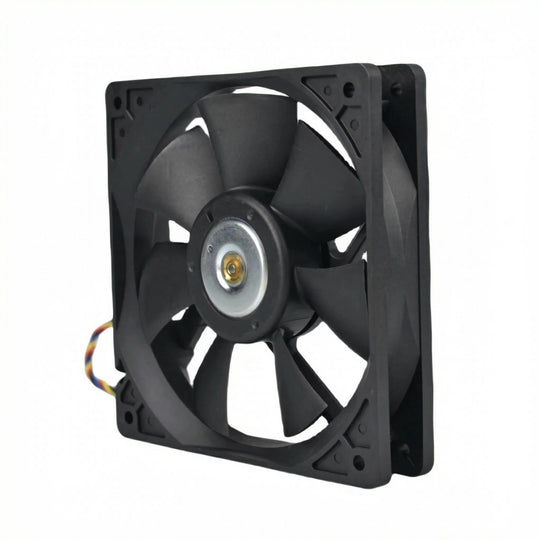 Ventilador de CC de alta velocidad SXDOOL de 120 mm, 12025, 12 V, 0,80 A, 4400 RPM, 143,1 CFM, con rodamiento de bolas doble, 4 pines, PWM, para CPU de servidor. 
