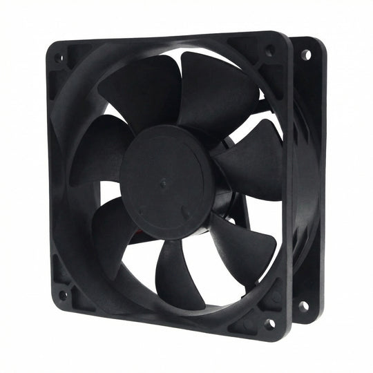 Ventilador de refrigeración de alto flujo de aire SXDOOL de 120 × 120 × 38 mm, 12 V CC, 3000 RPM, 118 CFM, doble rodamiento de bolas, 3 pines