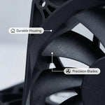 SXDOOL 12038 12V DC Axial Fan 215CFM Dual Ball Bearing - DC Axial Fan by SXDOOL