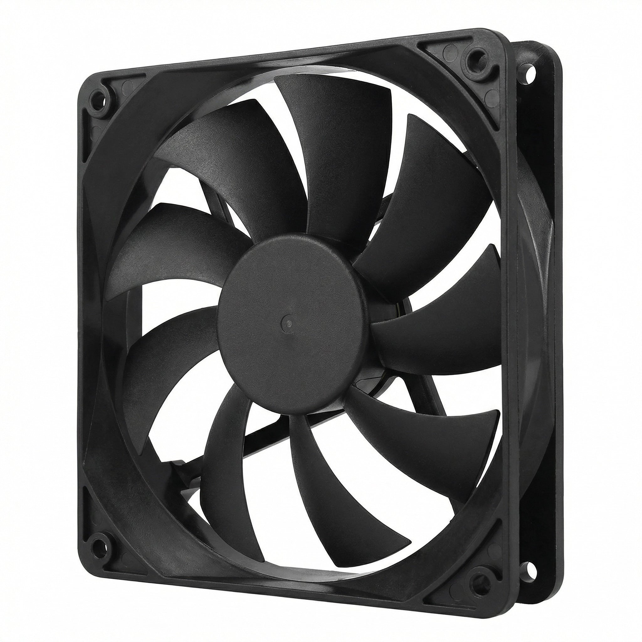 SXDOOL 135×135×25mm DC 12V High Airflow Cooling Fan — 2700RPM, 124.85CFM, Dual Ball Bearing, 2-Pin