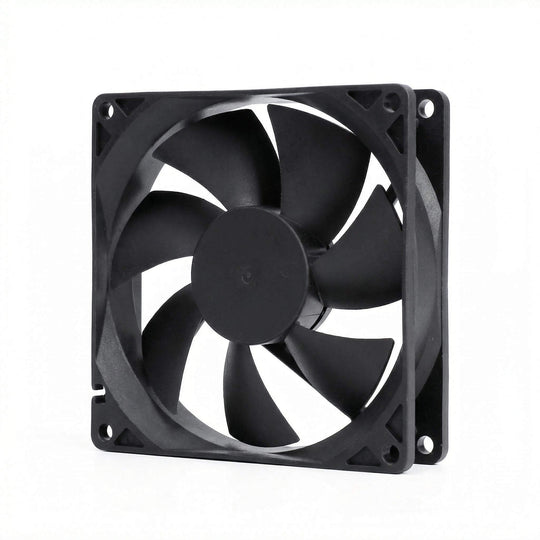 Ventilador de CC SXDOOL de 92 mm, 92 x 92 x 25 mm, 0,30 A, 3000 RPM, 59,6 CFM, con rodamiento de bolas doble de alta presión estática para estaciones de trabajo y equipos industriales. 