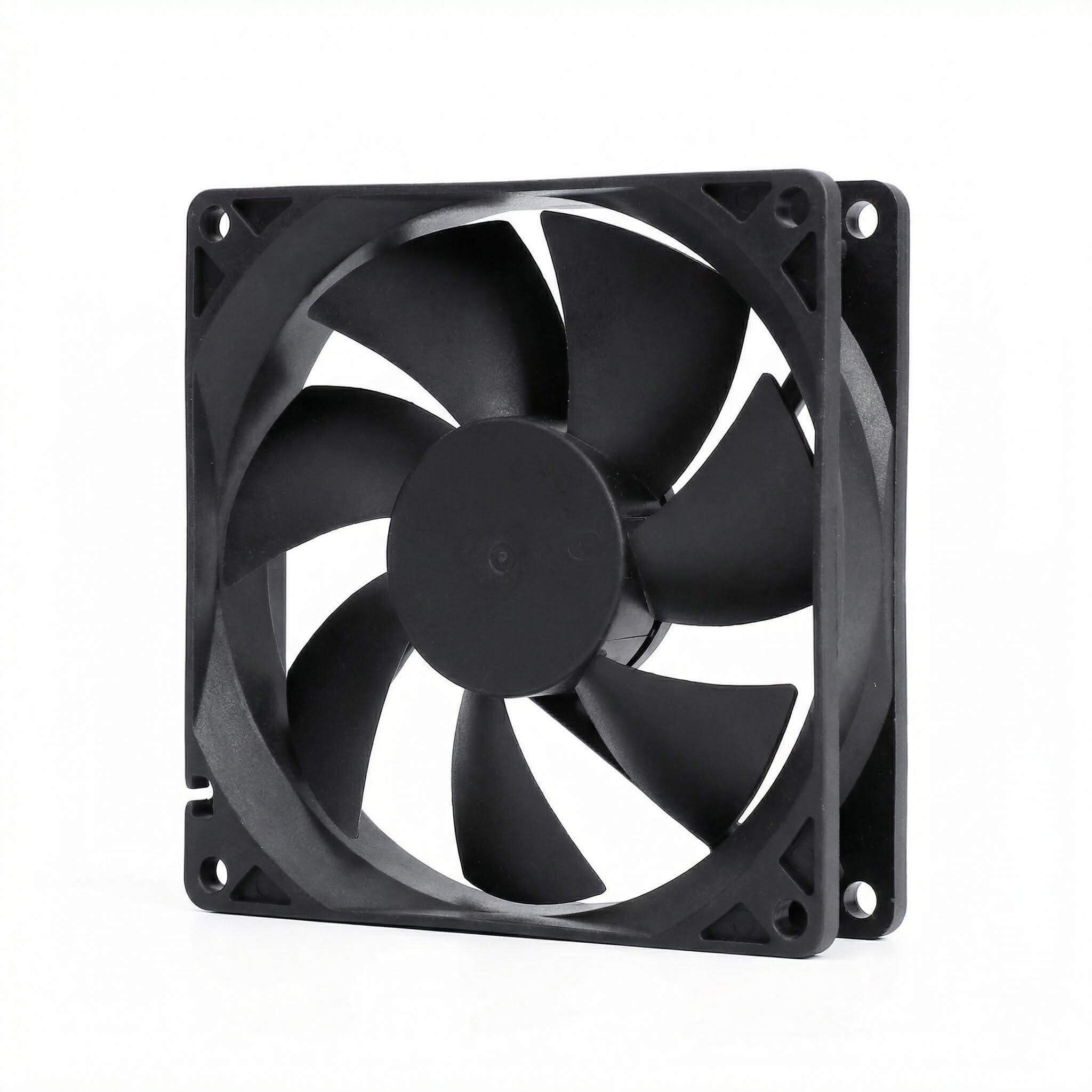 SXDOOL 92mm DC Fan, 92x92x25mm 0.30A 3000RPM 59.6CFM, High Static Pressure Dual Ball Bearing Cooling Fan for Workstation & Industrial Equipment