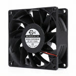 Ventilador axial de alta velocidad SXDOOL de 92 × 92 × 38 mm, 24 V CC, 3400 RPM, 92 CFM, con doble rodamiento de bolas - DC Axial Fan by SXDOOL