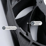 Ventilador axial de alta velocidad SXDOOL de 92 × 92 × 38 mm, 24 V CC, 3400 RPM, 92 CFM, con doble rodamiento de bolas - DC Axial Fan by SXDOOL