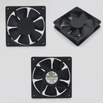 Ventilador de refrigeración EC de 120 mm - Rodamiento de bolas doble de 120 x 120 x 25 mm, CA 90-270 V, 2800 RPM, 100,2 CFM para refrigeración de gabinetes de servidores, chasis y cajas industriales | Source Factory - EC Axial Fan by SXDOOL