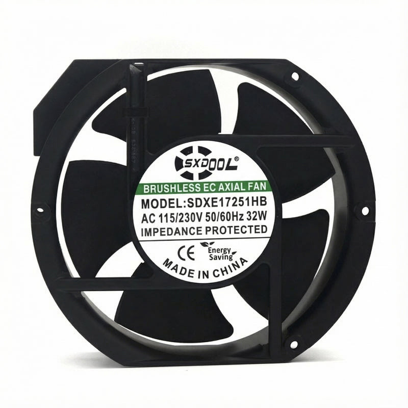 SXDOOL SXD17251HB 172x150x51mm 115V/230V EC Axial Fan Dual Ball Bearing - EC Axial Fan by SXDOOL
