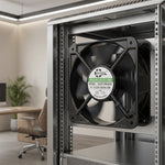 SXDOOL 180x180x60mm 115V/230V EC Axial Fan 415CFM Dual Ball Bearing - EC Axial Fan by SXDOOL