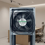 SXDOOL 200mm EC Cooling Fan - 200x200x60mm Dual Ball Bearing, AC 220V, 3200 RPM, 640 CFM High Airflow for Industrial Cabinet, Server Rack & Power Equipment Cooling | Energy-Efficient Source Factory