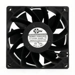 Ventilador de refrigeración con motor EC de 92 mm - Rodamiento de bolas doble de 92 x 92 x 38 mm, CA 115 V/230 V, 3200 RPM, 68,5 CFM para refrigeración de gabinetes de servidores y chasis industriales | Source Factory - EC Axial Fan by SXDOOL