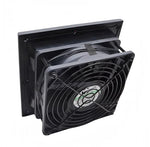 SXDOOL #803 Black 150x150mm Enclosure Filter Fan Kit, 115V/230V - Enclosure Filter Fan Kit by SXDOOL