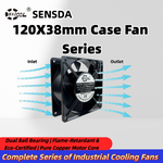 120x120x38mm 120mm 12038 DC Cooling Fan Series | 12V 24V 48V 60V | Dual Ball Bearing - DC Axial Fan by SXDOOL
