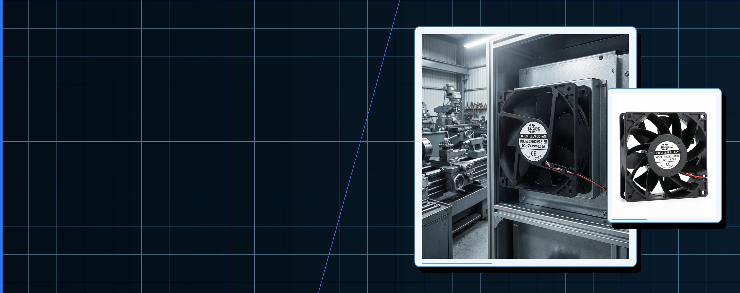 SXDOOL industrial DC and AC axial fan platforms