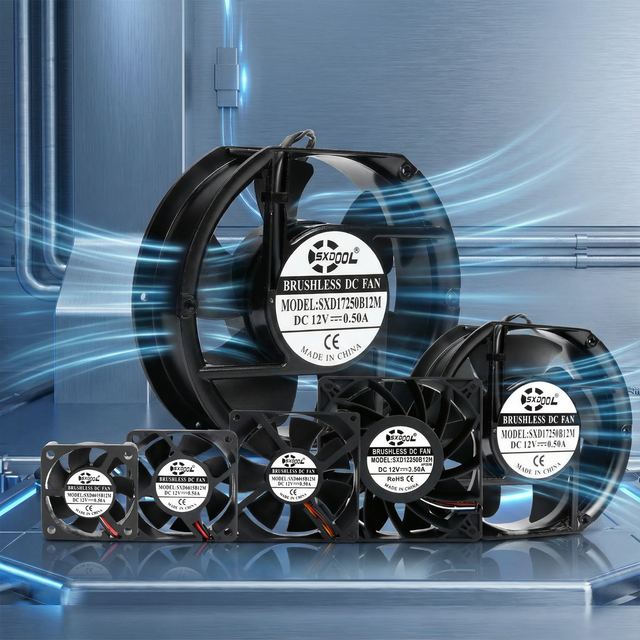 SXDOOL DC axial cooling fan platforms