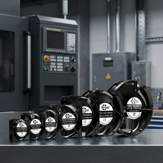 SXDOOL AC axial cooling fan platforms