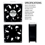 SXDOOL 92×92×38mm DC 12V High DC 12V gallery image 8 - SXDOOL DC axial cooling fan 38mm DC 12V for OEM thermal projects