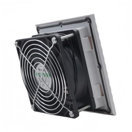 SXDOOL #803 White 150x150mm IP54 Enclosure Filter Fan Kit, 115V/230V product image 2