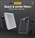 SXDOOL #803 White 150x150mm IP54 Enclosure Filter Fan Kit, 115V/230V product image 6