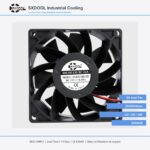 92x92x38mm 92mm 9238 DC Cooling Fan Series 12V / 24V main product image - SXDOOL DC axial cooling fan 92x92x38mm 12V / 24V for OEM thermal projects