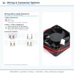 50x50x15mm 50mm 5015 DC Cooling Fan Series 5V / 12V gallery image 5 - SXDOOL DC axial cooling fan 50x50x15mm 5V / 12V for OEM thermal projects