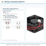 50x50x20mm 50mm 5020 DC Cooling Fan Series 5V / 12V gallery image 5 - SXDOOL DC axial cooling fan 50x50x20mm 5V / 12V for OEM thermal projects