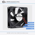 92x92x25mm 92mm 9225 DC Cooling Fan Series 5V / 12V main product image - SXDOOL DC axial cooling fan 92x92x25mm 5V / 12V for OEM thermal projects