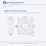 92x92x32mm 92mm 9232 DC Cooling Fan Series 12V / 24V gallery image 4 - SXDOOL DC axial cooling fan 92x92x32mm 12V / 24V for OEM thermal projects