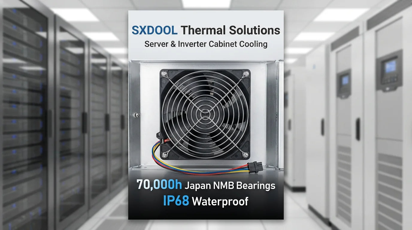 SXDOOL Thermal Solutions for Server Inverter Cabinets: A Comprehensive Guide — 12038 Axial Fan