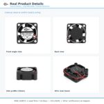 25x25x10mm 25mm 2510 DC Cooling Fan Series 5V / 12V gallery image 2 - SXDOOL DC axial cooling fan 25x25x10mm 5V / 12V for OEM thermal projects