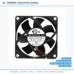 70x70x25mm 70mm 7025 DC Cooling Fan Series 5V / 12V main product image - SXDOOL DC axial cooling fan 70x70x25mm 5V / 12V for OEM thermal projects